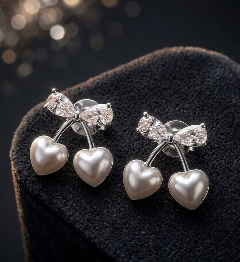 Cherry Stud Earrings