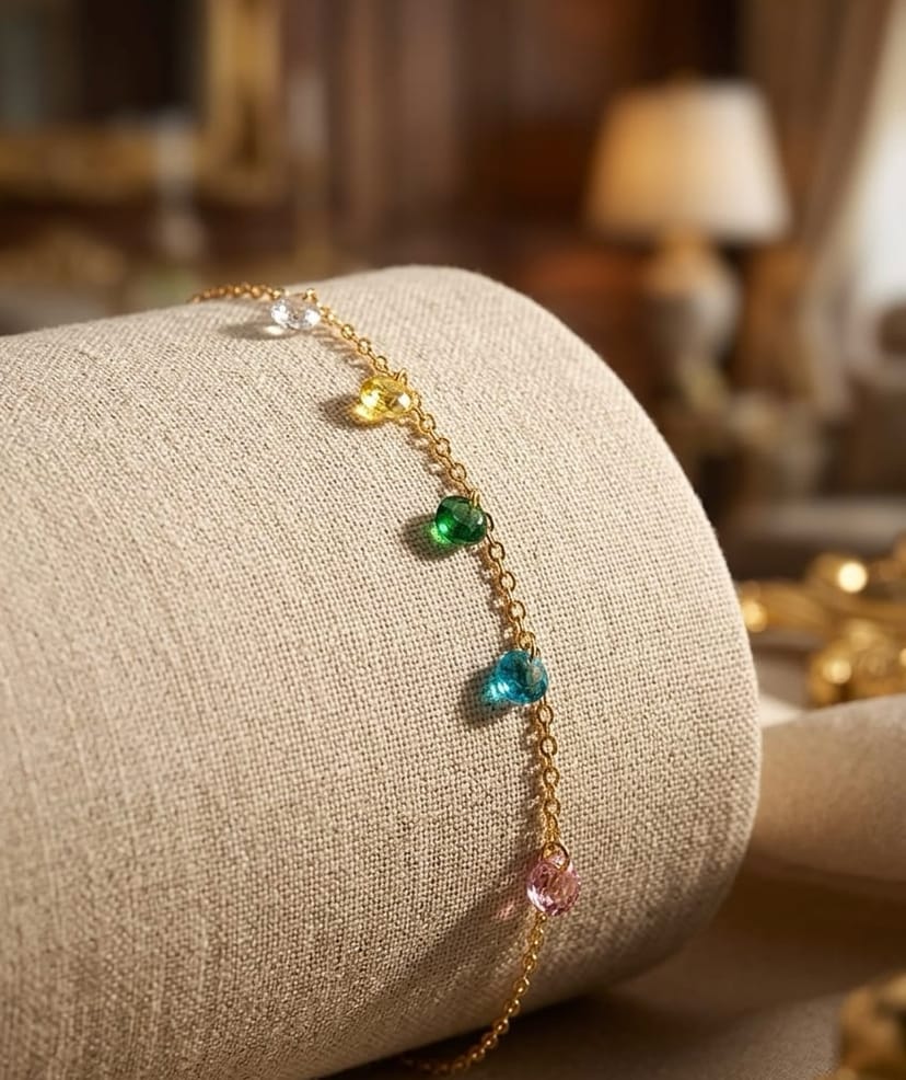Rainbow Gemstone Bracelet